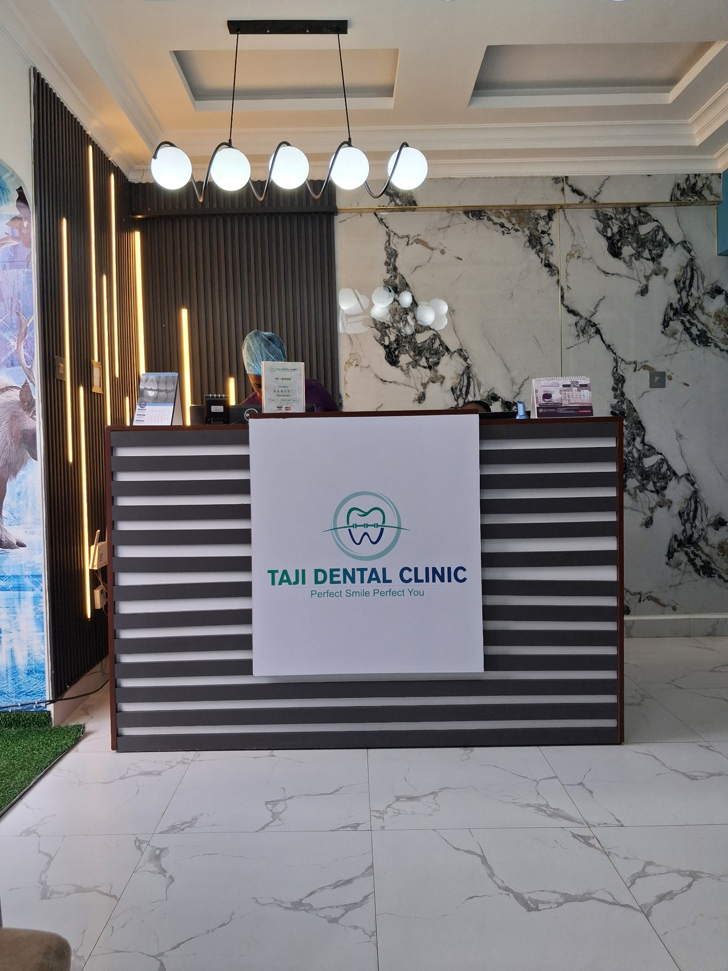 Taji Dental Clinic reception area